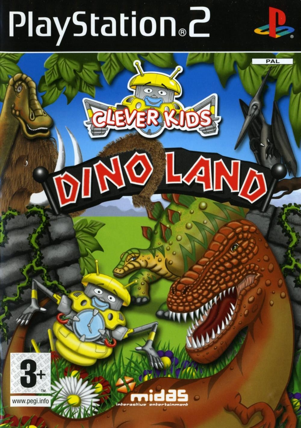Clever Kids - Dino Land PSX cover
