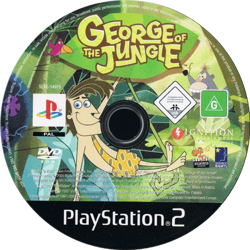 George of the Jungle PS2 cover