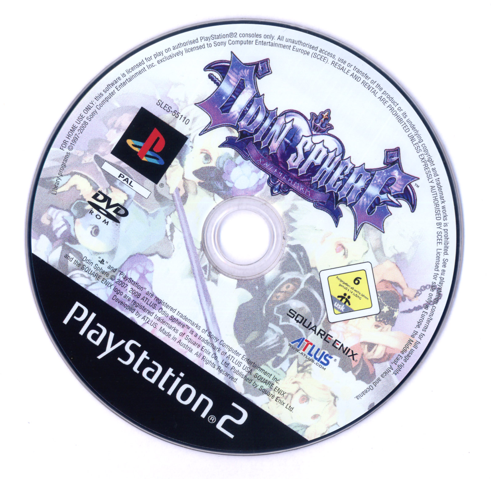 Odin Sphere PSX cover