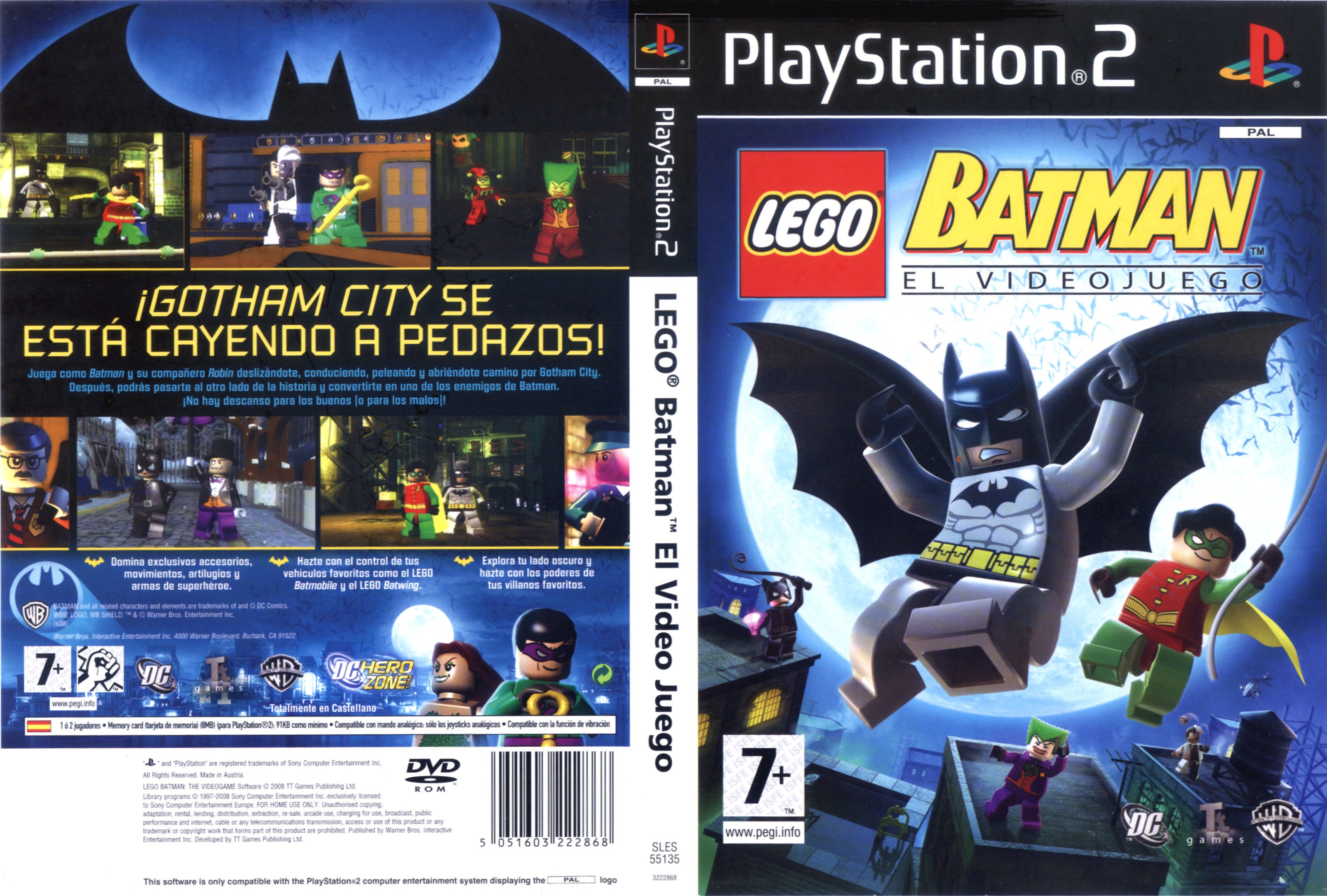 Lego Batman - The Videogame PSX cover