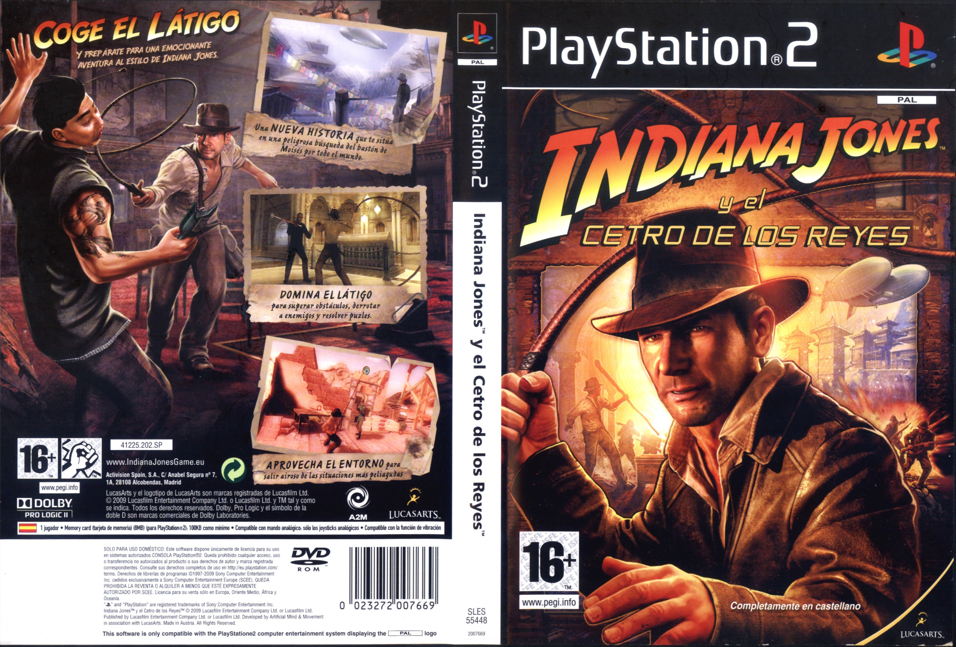 Indiana Jones & the Staff of Kings PSX cover