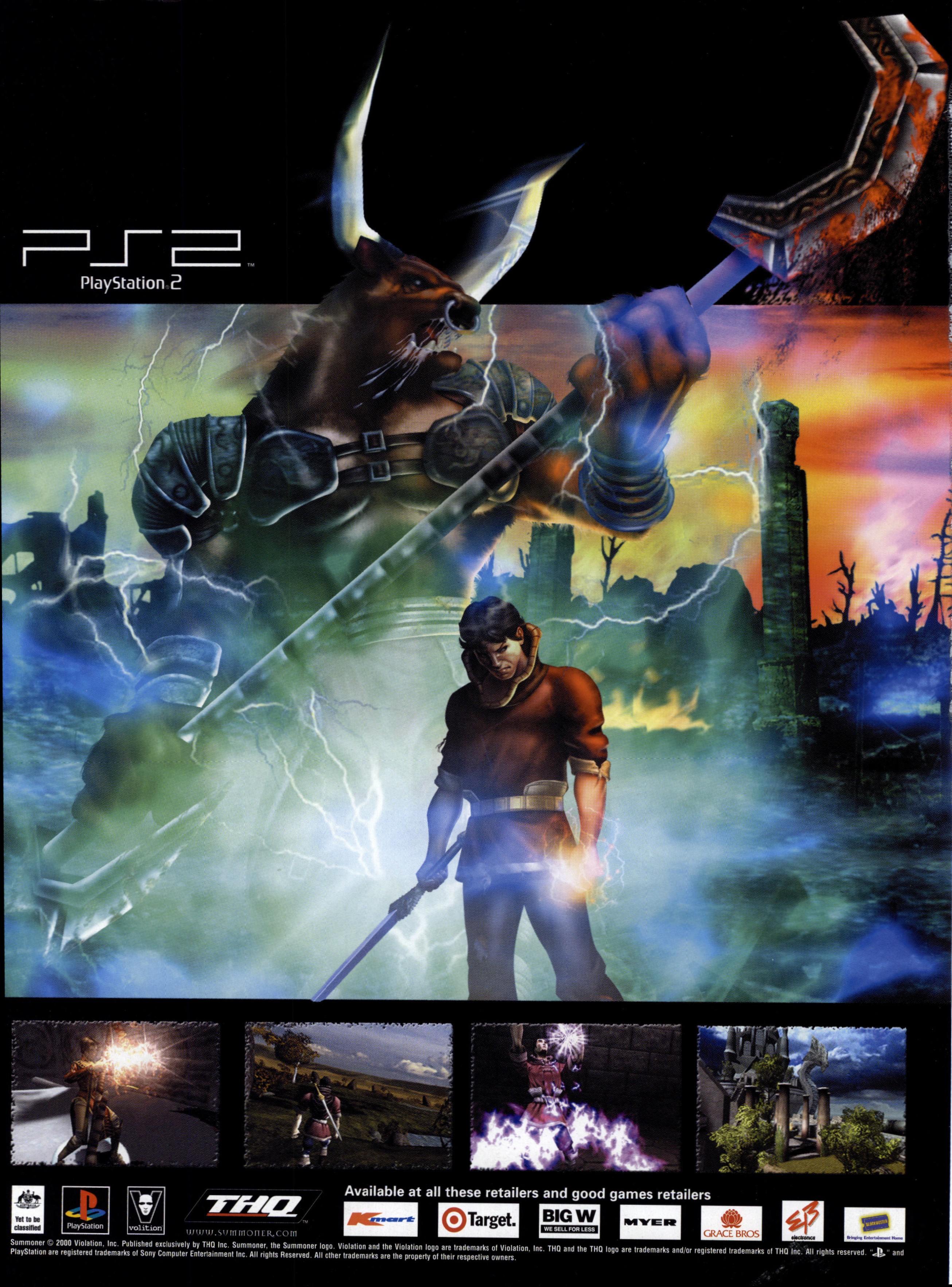 Summoner PS2 cover