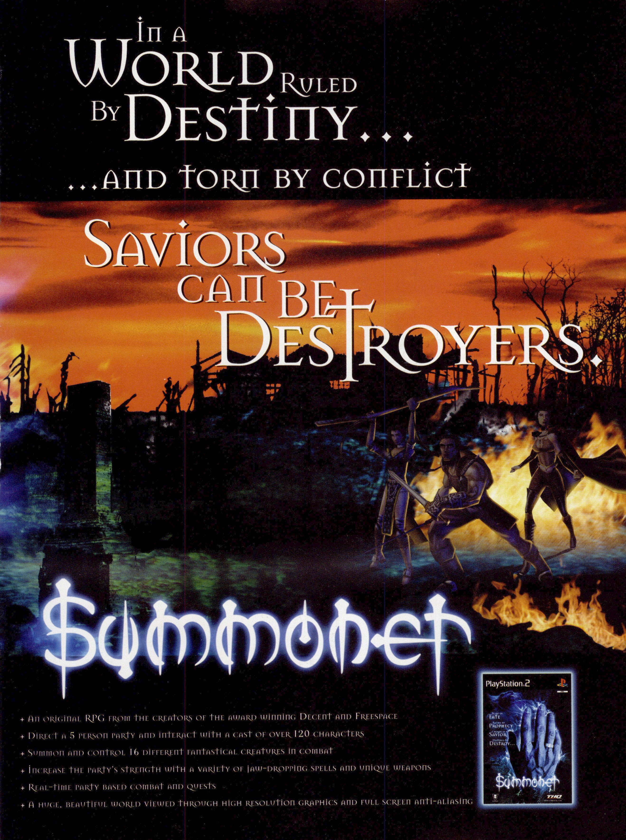 Summoner PS2 cover