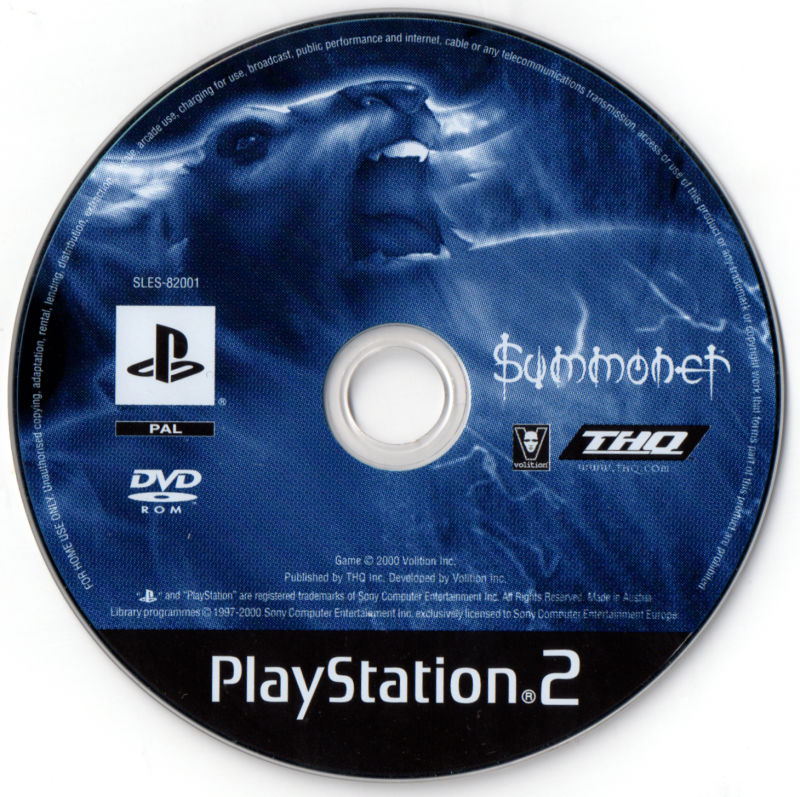 Summoner PS2 cover