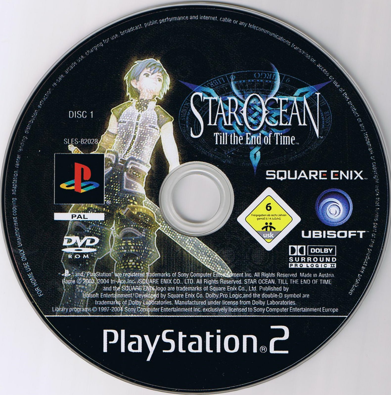 Star Ocean - Till the End of Time PSX cover