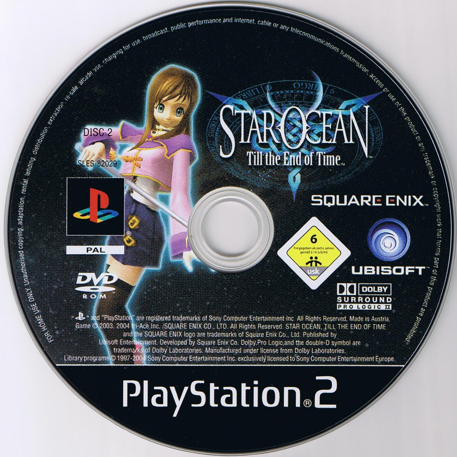 Star Ocean - Till the End of Time PSX cover