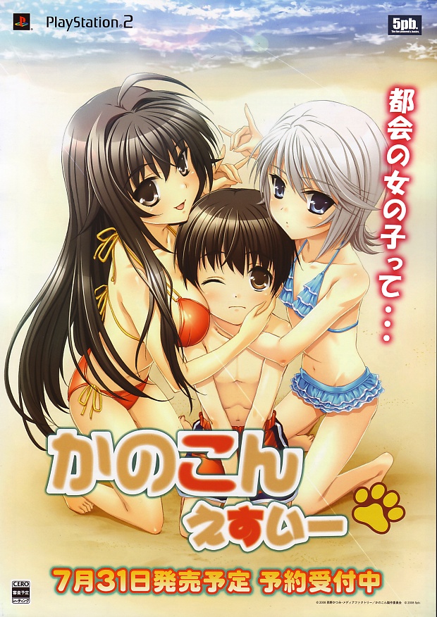 Kanokon Esuii PS2 cover