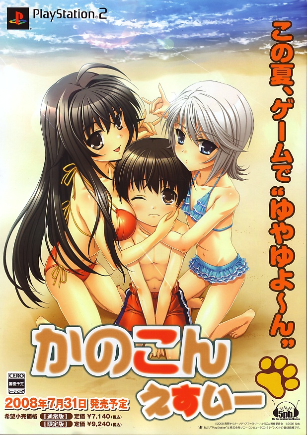 Kanokon Esuii PS2 cover