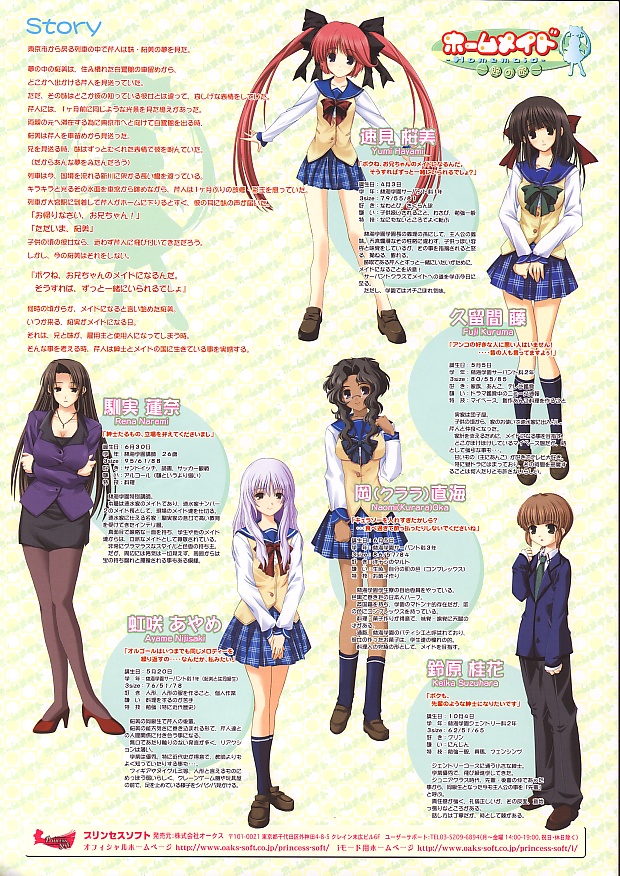 Home Maid - Owari no Tachi PS2 cover