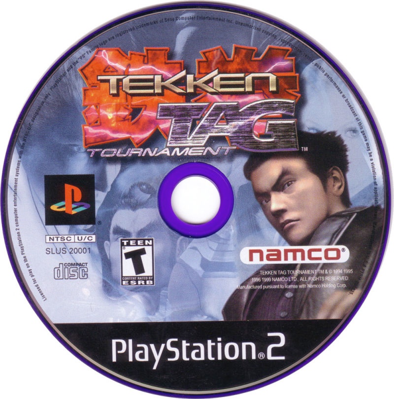 Tekken Tag Tournament PS2 cover