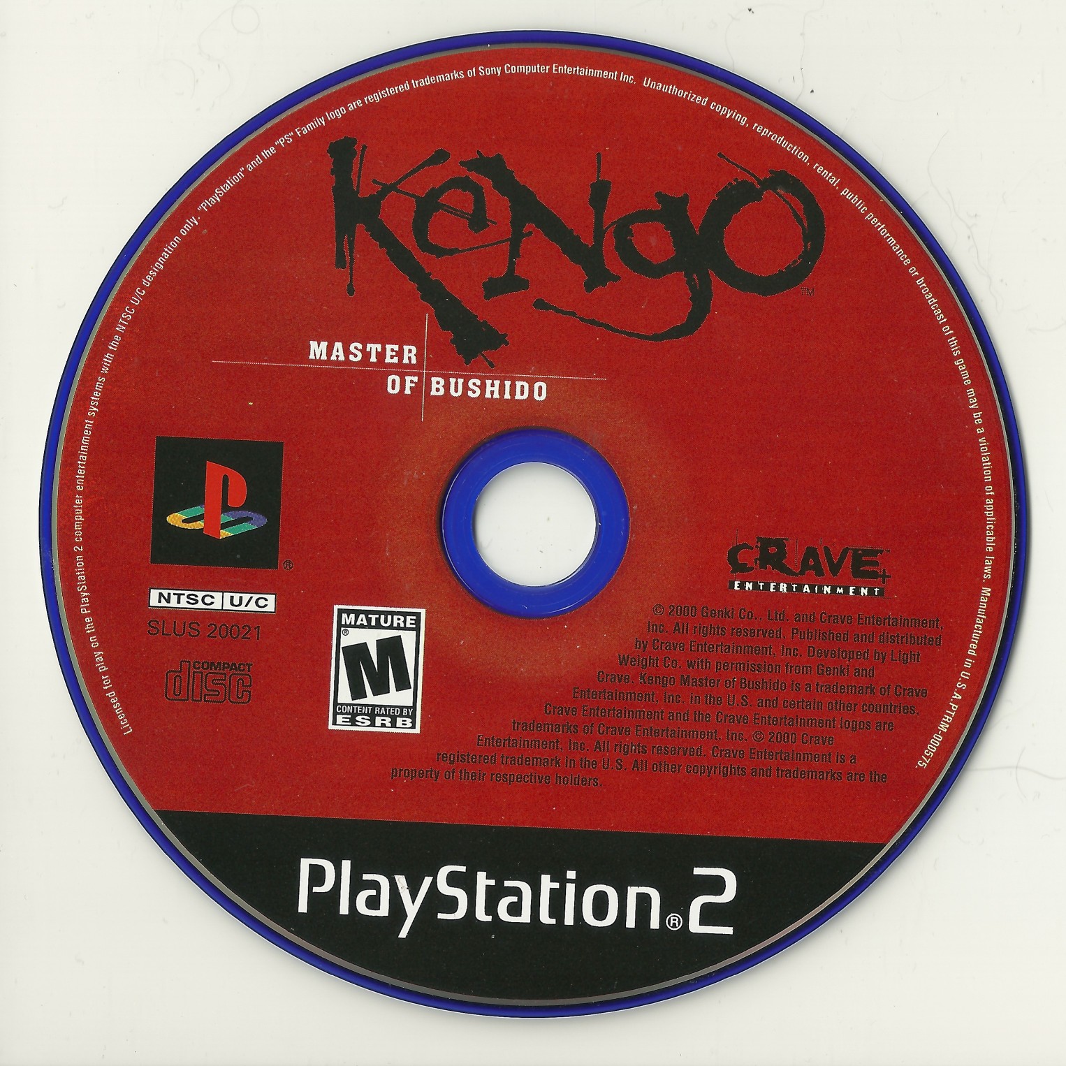 Kengo - Master of Bushido PS2 cover