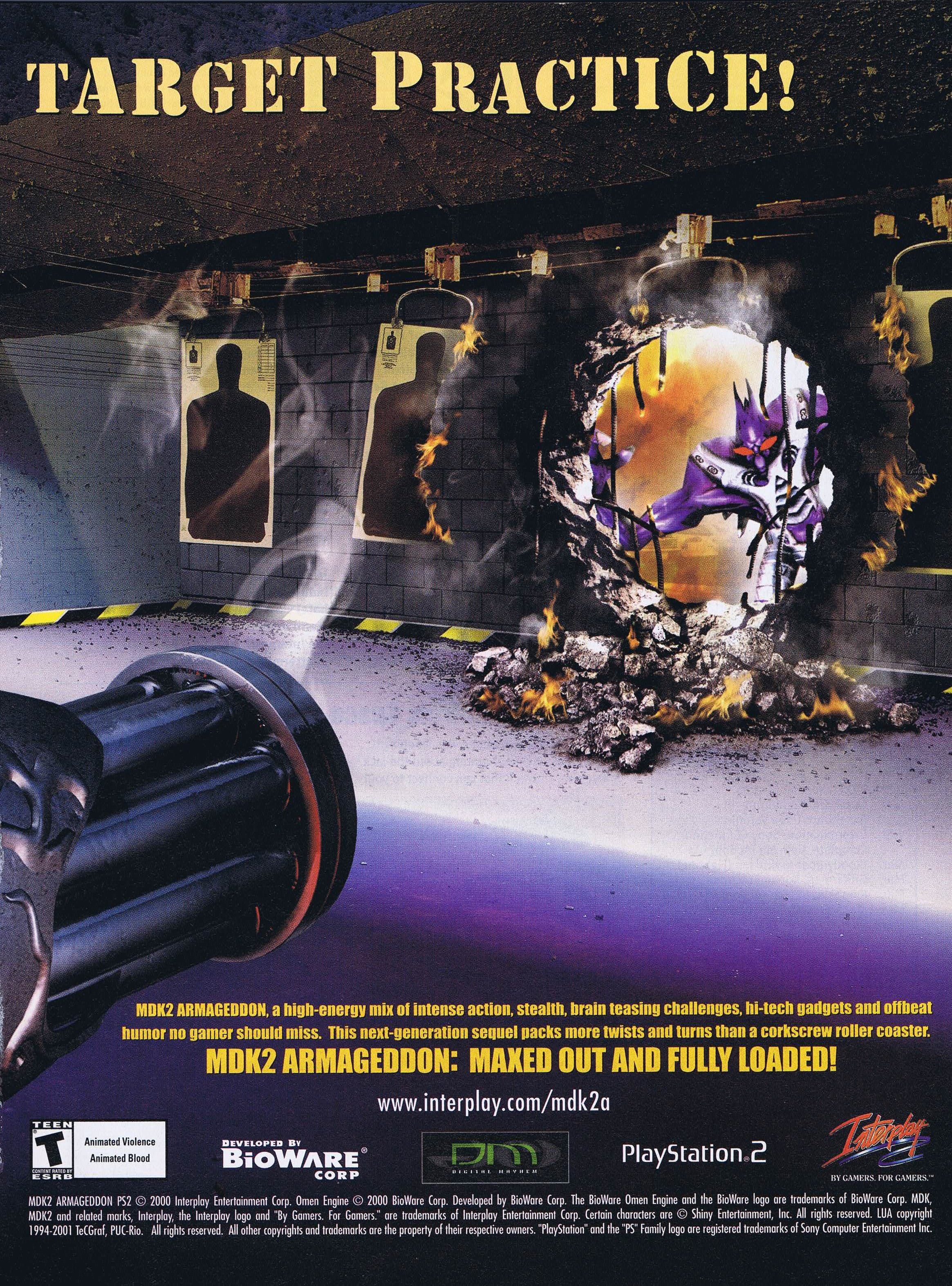 MDK 2 - Armageddon PS2 cover