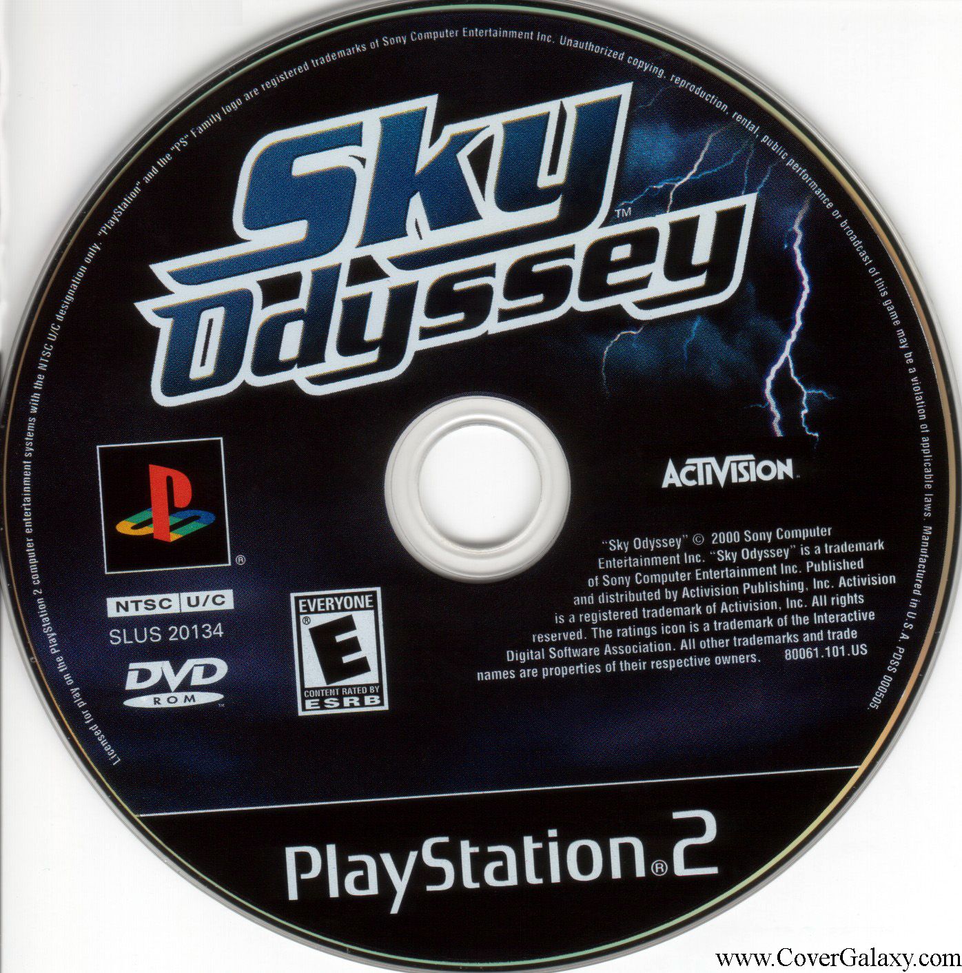 Sky Odyssey PSX cover