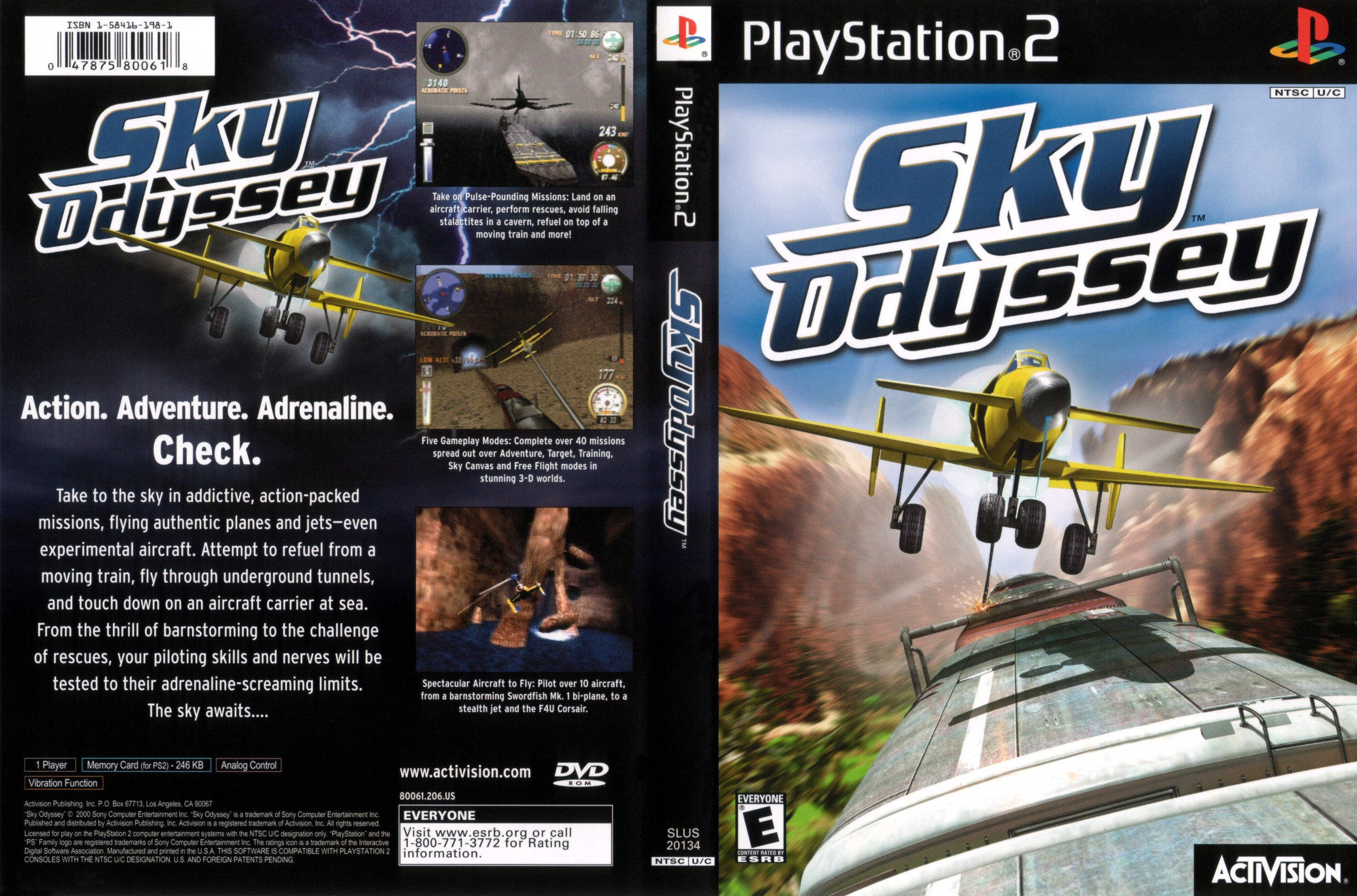 Sky Odyssey PSX cover