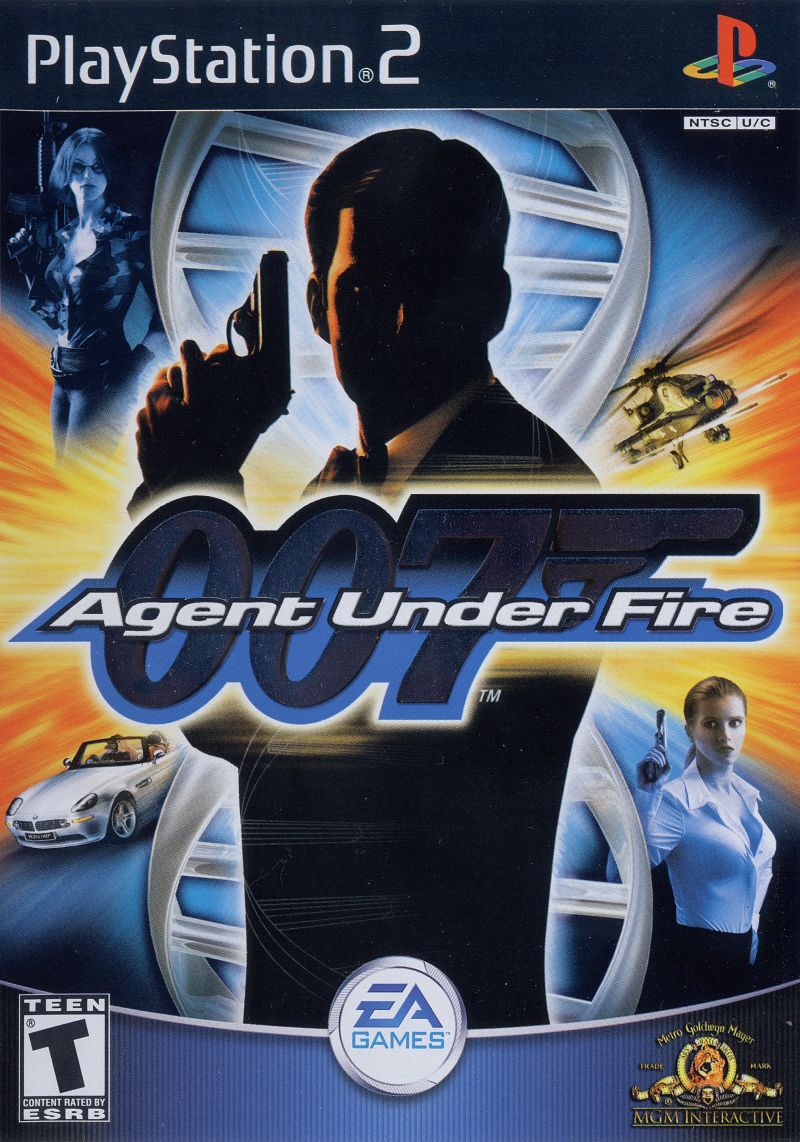 007 - Agent under fire PS2 cover