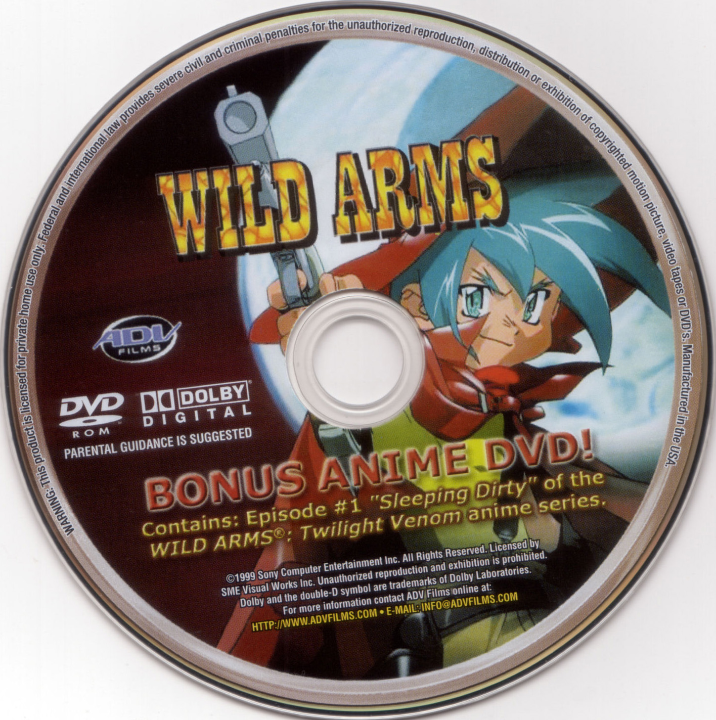 Wild Arms - Alter Code F PSX cover
