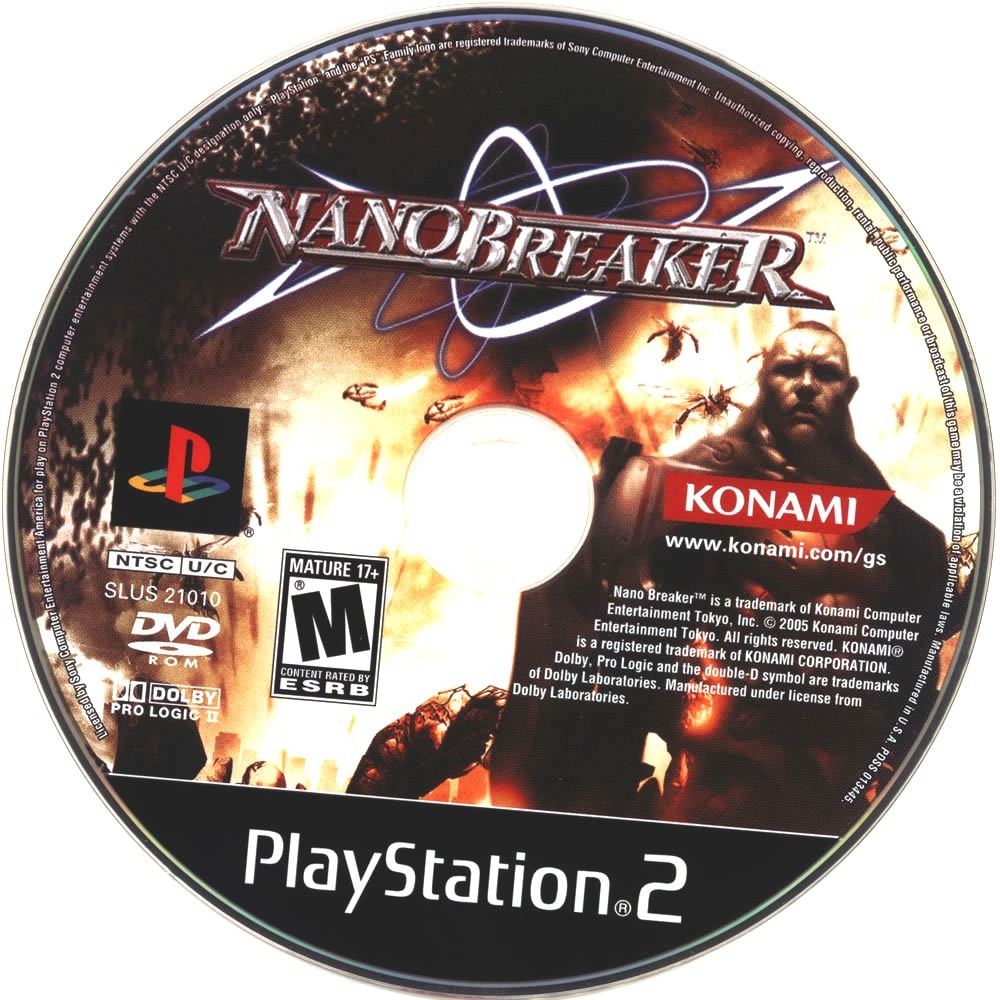 Nano Breaker PS2 cover