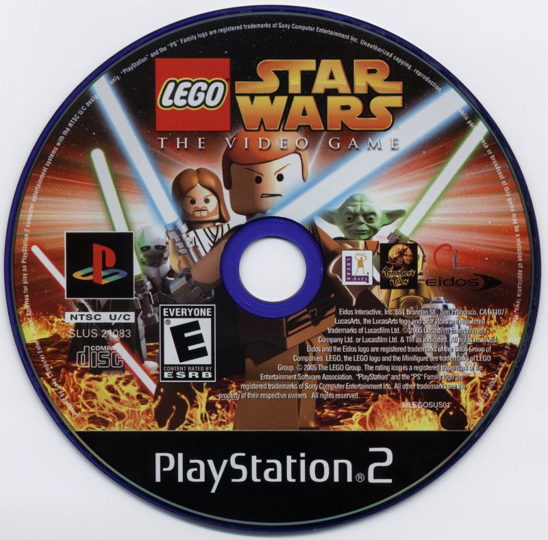 Lego Star Wars The Videogame PS2 cover