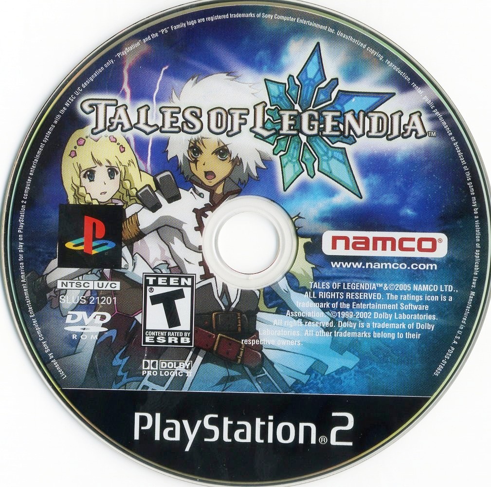 Tales of Legendia PSX cover