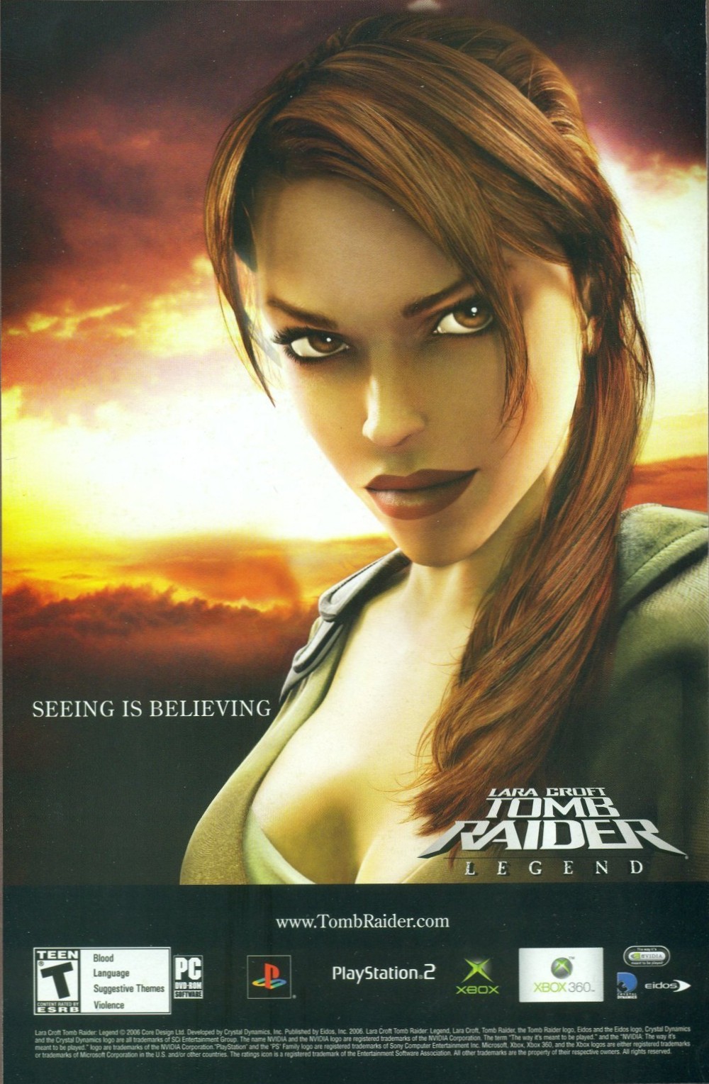 Lara Croft - Tomb Raider - Legend PSX cover