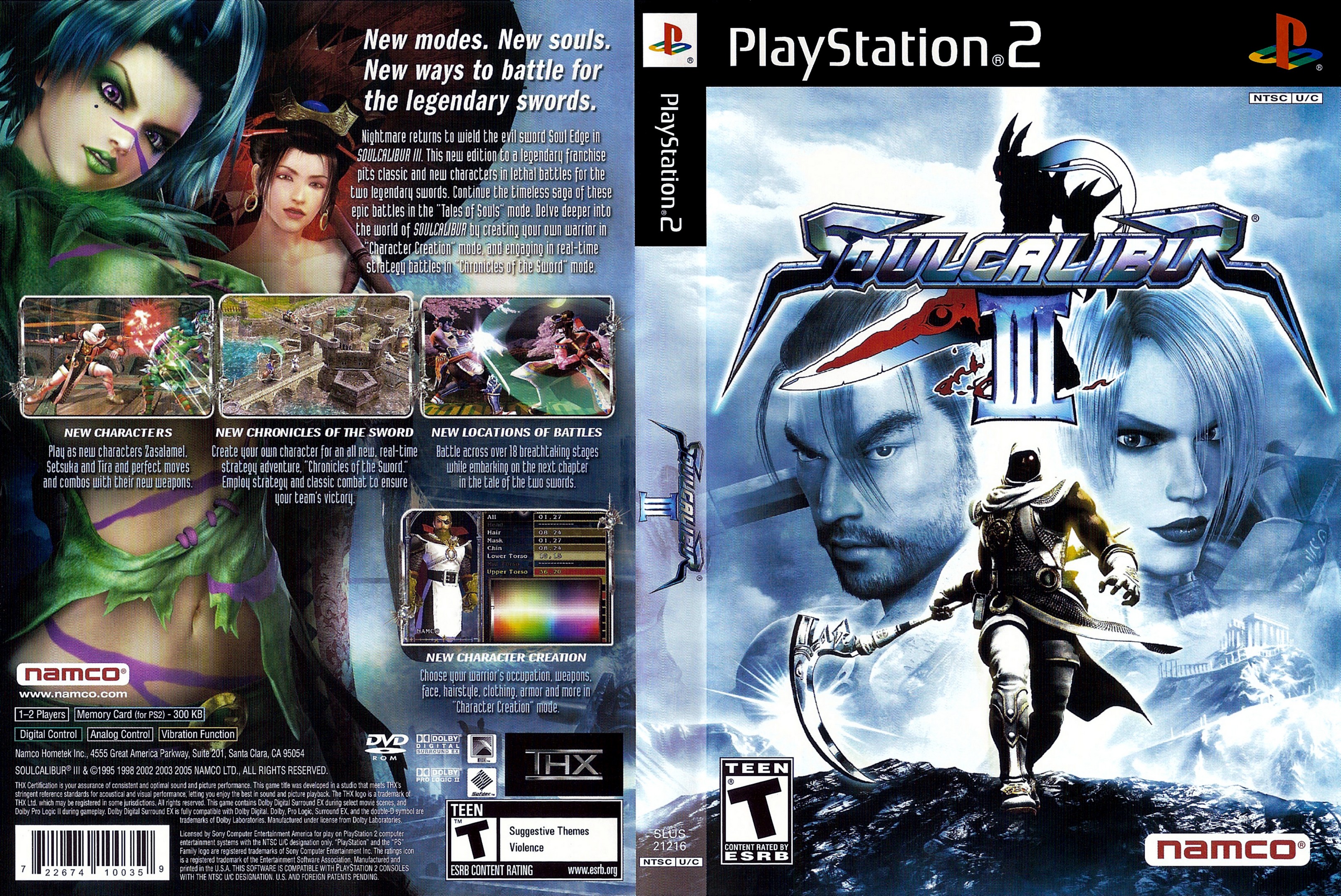 Soul Calibur III PSX cover