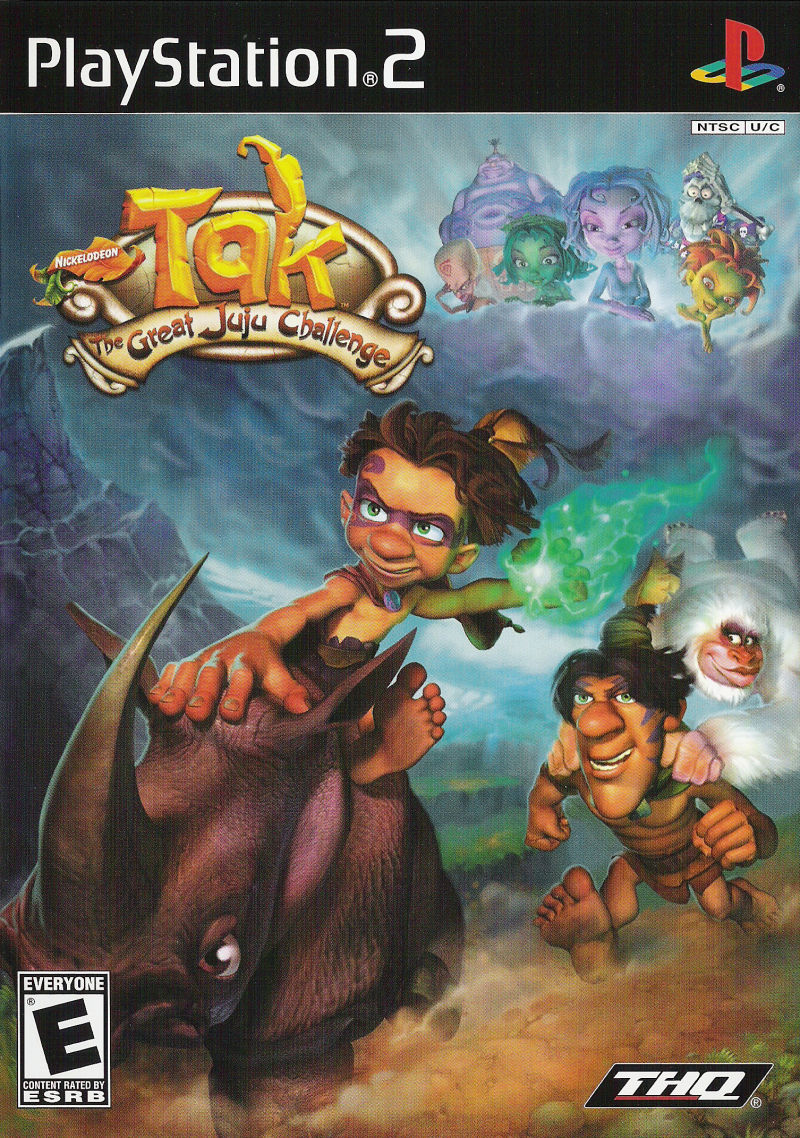 Tak - The Great Juju Challenge PS2 cover