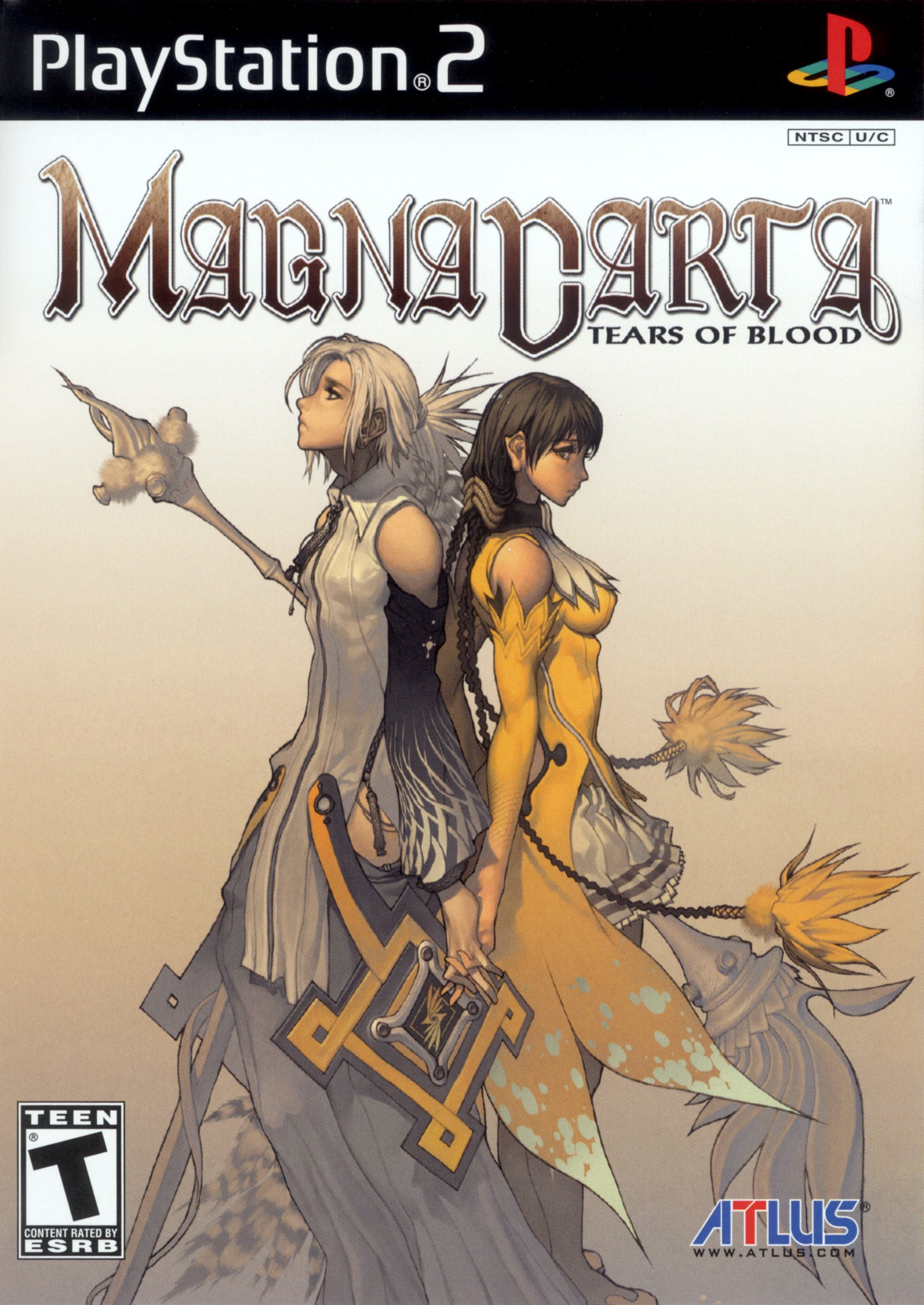 Magna Carta - Tears of Blood PS2 cover