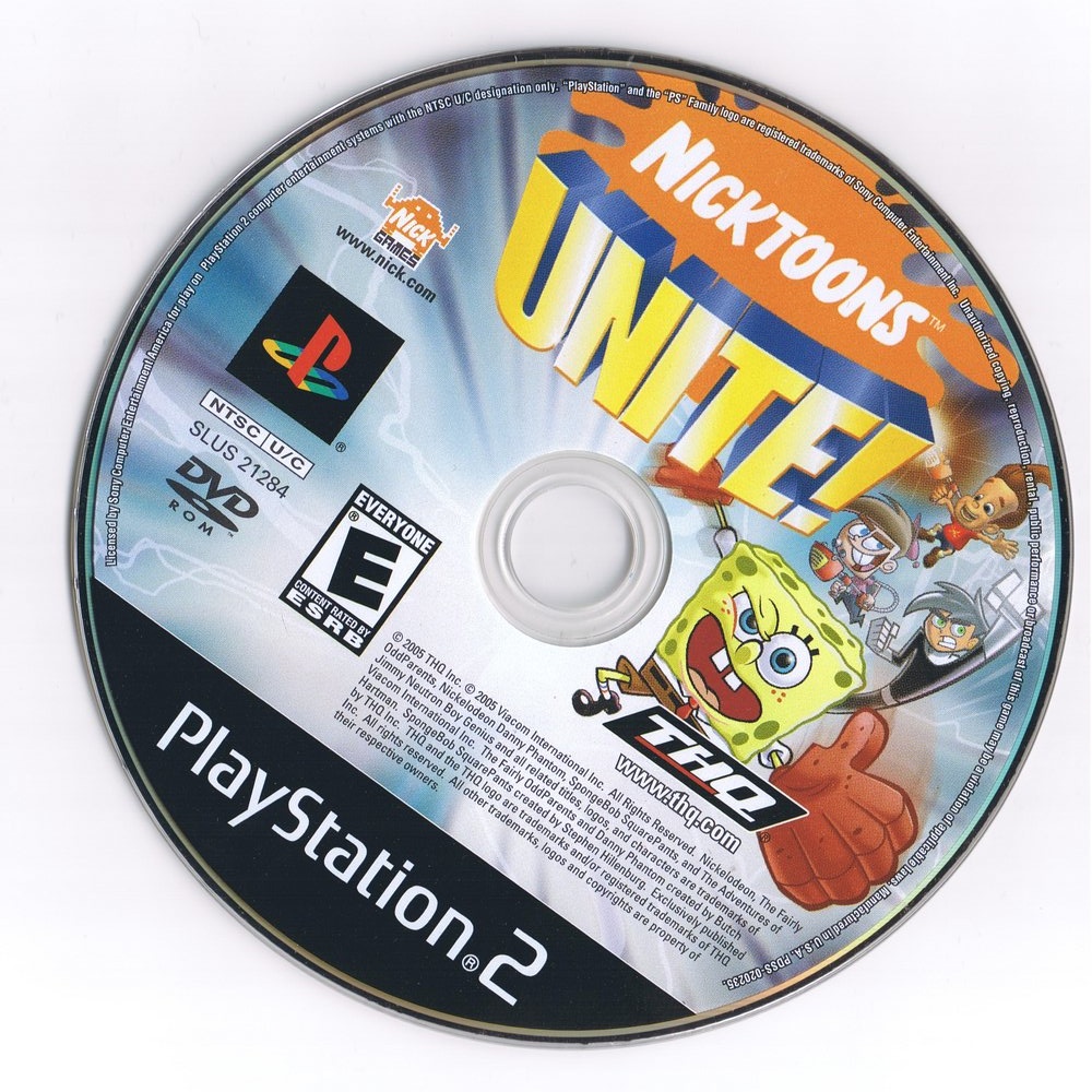 Nicktoons Unite! PS2 cover