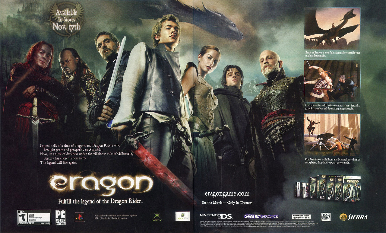 Eragon PSX cover