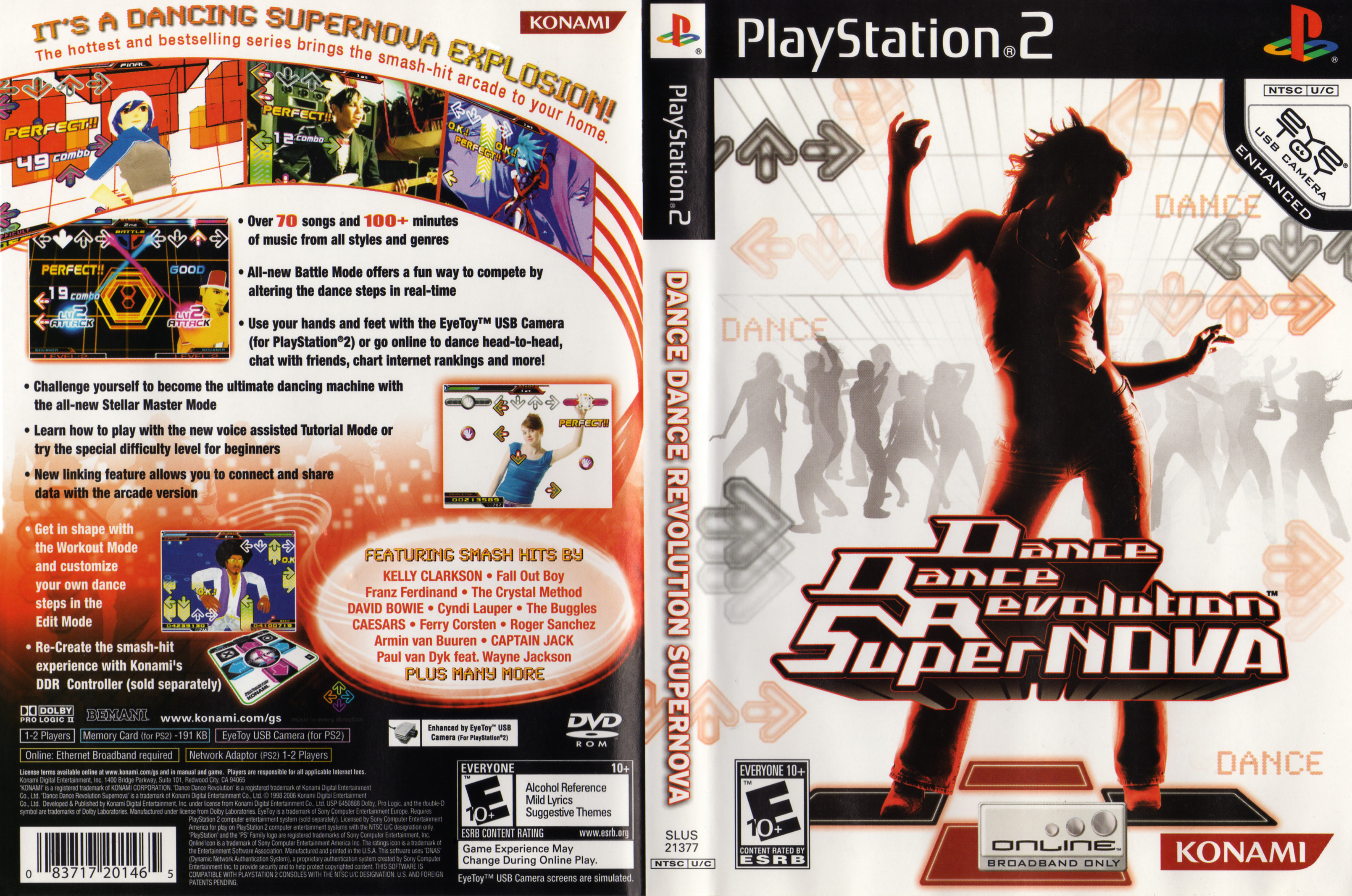 Dance Dance Revolution SuperNOVA PSX cover